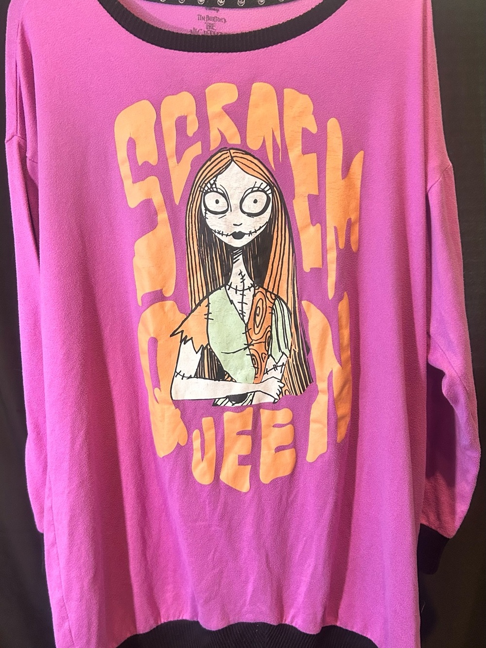 Disney Nightmare Before Christmas Sleep Shirt Bundle 2pc Jack Sally Pajamas